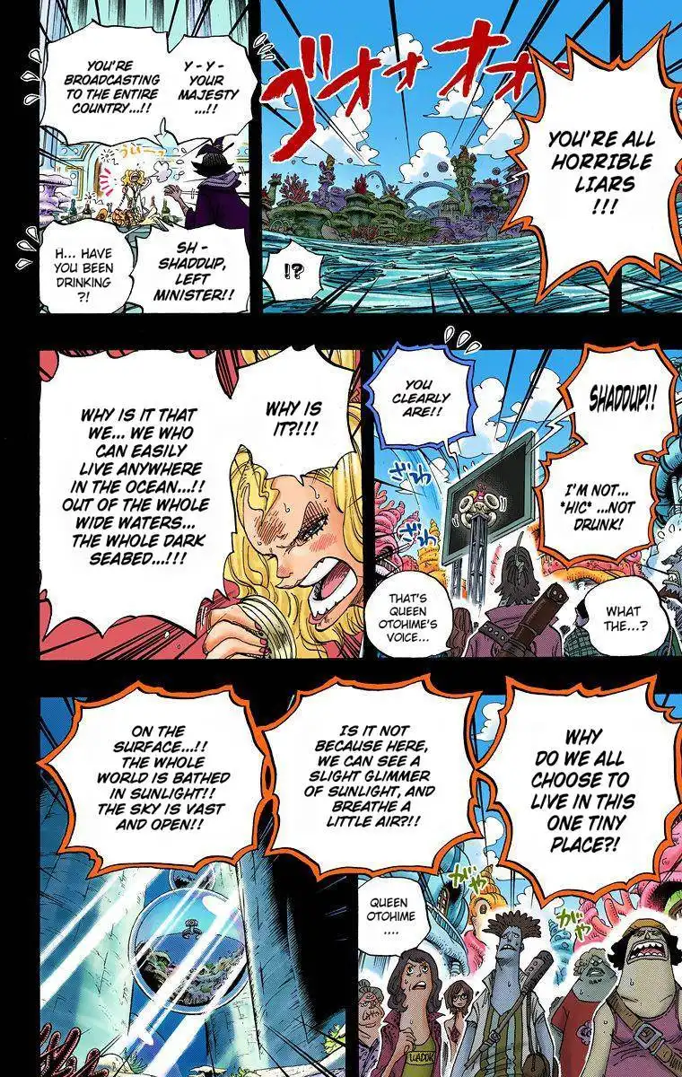 One Piece - Digital Colored Comics Chapter 624 12